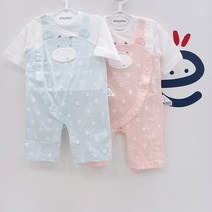 압소바 논현점 21년 여름 신상품 귀여운 송아지 7부 우주복 시원한 우주복 *40% *