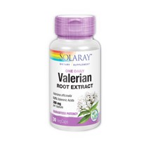 Solaray 쥐오줌풀 발레리안루트 추출물 300mg 30캡슐, 1개