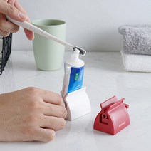 알뜰 튜브 치약짜개 레드, 1개