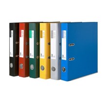 A4 LA50MM 아치 바인더 세로형 5CM, 노랑, 1개