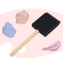 셀프인테리어 가구페인팅붓 5CM 깔끔한 스펀지 리폼페인트붓