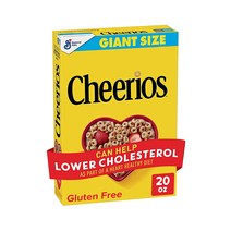 치리오스 오리지날 글루텐 프리 시리얼 통귀리 포함 20oz, 기본