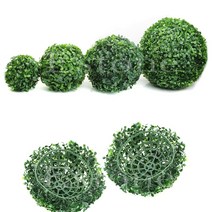 잔디 분재 인공 장식 12/15/20/25cm 그린 볼 숍 쇼핑몰 용품 웨딩 파티 야외 정원, 01 20cm