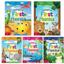 Spotlight on First Phonics (스팟라이트 온 퍼스트 파닉스) 1 2 3 4 5 (Student Book+Story book+QR), 5 First Phonics