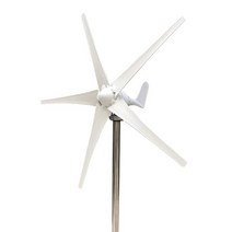 풍력발전기 가정용풍력발전기 옥상 터빈 자가 베란다, 100W 24V