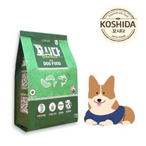 강아지 눈물사료 비숑 말티즈 강아지 곤충사료 다이어트 관절 비건 사료 1.4kg, 프리미엄 단백질 (동애등에+가수분해연어)