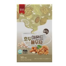 꽃샘식품 영양차 곡물율무차 마음료 아몬드율무차 국산율무차 호두율무차 간식차, qwe 꽃샘 호두아몬드율무차 플러스 50T 시리얼천마차, &as