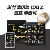 (날송FSB) 발효 의성 100% 흑마늘 즙 진액 추출액 농축액 명절 추석 설날 어르신 부모님 엄마 아빠 선물 추천, 2박스, 80ml