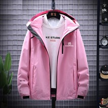 하이킹 QUESHARK-여성용 반사 방수 방풍 소프트쉘 캠핑 재킷 봄 가을 두꺼운 코트