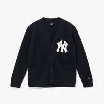 뉴에라 [뉴에라][공용]MLB 쿠퍼스타운 카디건 뉴욕 양키스 네이비 (13338685)