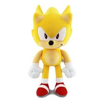 소닉 테일즈 너클즈 섀도우 길이 30cm 봉제 인형 애착인형 청년K쇼핑, 슈퍼 소닉(골드)