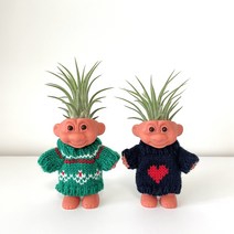 트롤 피규어 이오난사 세트 오브제 플랜테리어 공기정화식물, 기본