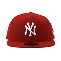 (뉴 에라) 뉴욕 양키스 59FIFTY [MLB TEAM-BASIC FITTED CAP] NEW ERA NEW YORK YANKEES FITTED CAP 메이저 리그 대리그 모자 (7-14 (약 57.7cm)) []