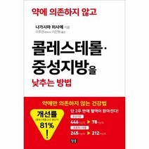 웅진북센 약에 의존하지 않고 콜레스테롤 중성지방을 낮추는 방법, One color | One Size@1