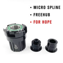 자전거허브 Hope Micro Spline Freehub Para Corpo 4-Cubos Pawl M7100/148 12 속도 용 X142/8100/9100mm, [01] Hope Micro Spline