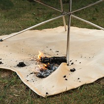 캠핑 화로 세이프 방염매트 45x45, 본상품선택