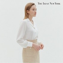 더아이잗뉴욕 더아이잗 벌룬 슬리브 칼라 블라우스 IN3P0BL03