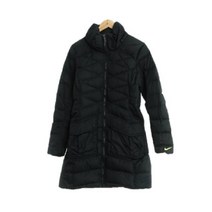 나이키스포츠 블랙 덕다운 롱패딩 여자 S 9136