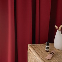 라피그 핀형 풀달 암막 커튼 거실 베란다 창문