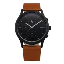 스카겐 SKW6477 Jorn 크로노그래프 남성용 가죽시계 41mm
