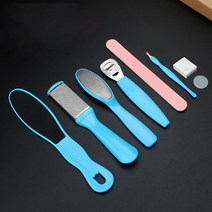 발관리 풋케어 각질제거기 6종 세트/발각질제거기/발각질제거/각질제거기/발뒤꿈치각질제거/발각질/발바닥굳은살/각질제거/패디플래닝/굳은살제거기, 발관리 풋케어 각질제거기 6종 세트