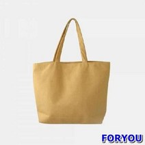 Foryou875 무지 캔버스 에코백 5개 가방 판촉물 로고인쇄 캔버스백