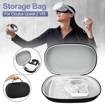 오큘러스 호환 Oculus Quest 2 VR 헤드셋 여행용 휴대용 케이스 Oculus 용 옥스포드 천 보관 상자 2021, 한개옵션0