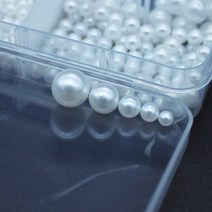 아유디 진주구슬+가시핀 진주리벳 스터드 진주찡 옷만들기 악세사리 꾸미기, 진주10mm+가시핀(100개)