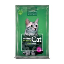 프로베스트 캣 전연령 헤어볼제거 2kg 고양이 사료