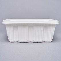 업소용 사각찜용기 특대 3700ML, 25개, 1개