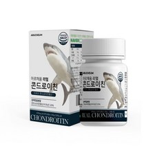 곱상어연골 리얼 콘드로이친 60정 미국산 상어연골분말 산화마그네슘 해조칼슘 밀크칼슘 비타민D3 부모님 관절 연골 무릎 어깨 노가다 노동자 일용직 선물 콘드로친 HACCP 햇썹 인증, 600mg  * 60정