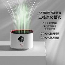 기 공기청정기 가정용 실내 포름알데히드 음이온 간접흡연 냄새 정화기 반려동물 털흡입 분진, 07 탁상 디지털 디자인【알데히드 살균★진드기