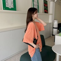 [제작] 아빈티 루즈핏 티셔츠 69751 빅사이즈 여성의류