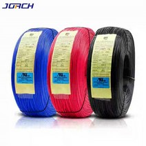 0.2~12mm 철사 반생이 와이어 스텐철사 5m 18awg 전자 ul1015 주석 도금 구리 연결 유연한 ul rosh 이중 인증서 보증, 초록, 18아그, 1개