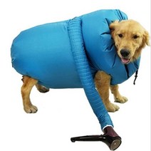 고양이 드라이룸 드라이기 강아지건조기 건조 가방 애완 동물 강아지 목욕 불어 머리 상자 가정용 헤어 드라이어, blue L