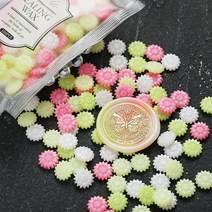 씰링스탬프 봉지에 칠을 하다 밀랍 알갱이 펄 멜란 봉인함 왁스 찌르다 청첩장 요청함 편지봉투 손 장부 4585275133, 봄이 되어 날씨가 따뜻해지고 꽃이 피