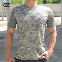 엑스트라스포티 멋지군 남성 건조가 빠른 시원한 라운드 등산복 작업복 반팔 티셔츠(MT21LT061M)