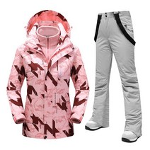 보드복 스키복 스노우 오버롤 세트 신제품 스키복 방수 바람막이 스노우보딩 재킷 팬츠 세트 여성용