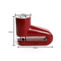 오토바이 잠금 자전거 장치 bmw k100 honda forza 750 ruckus fz6 yamaha dt plastics tenare 700 tne 502x, 02 빨간