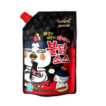 삼양식품 자이언트 불닭소스 2kg 업소용 불닭볶음면소스, 6개