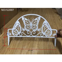 나무울타리 정원 휀스 펜스 카페 테라스 사생활보호 정원 풍경 테두리 잔디 장식 야외 울타리 마당 꽃 침대, 05 F22007 1PCS