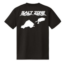 낚시 티셔츠 독도에디션 솔트존 salt zone 낚시복 드라이 쿨 메쉬 선상 상의, 드라이 메쉬, 블랙, M(95)