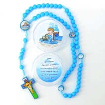 아기예수 장식 조각상 성탄절 교회 성당 new santo anjo cartoon 펜던트, 푸른