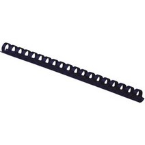 FELLOWES Manufacturing Plastic Comb Bindings 5/16quot; Dia 40 Sheet Capacity Navy Blue 100 Combs, 1