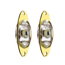 어탐기 루어 라이트 낚시 수중 깊은 드롭 눈 오징어 미끼 2 개 야광 민물 다채로운 깜박이 전자, 01  White