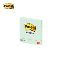 3M 포스트잇 정사각 중간형 654, 애플민트, 3개