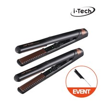 아이텍 올인원 빗 매직기 고데기 ITCF-24F(평판)/ITCF-24R(볼륨) +사은품, ITCF-24F (평판)