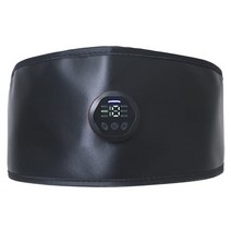 [일본 메이커 감수]EMS 복근 벨트 복근 패드 복근 머신 기구 액정 표시 USB 충전식 교환 불필요 복근 머신 파워 슈트 남녀 겸용
