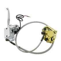 유압실린더 원숭이 자전거 리틀 골든 보이 프론트 디스크 브레이크 캘리퍼스 시스템 브레이크 dics for honda monkey z50 bike z50r, 세트