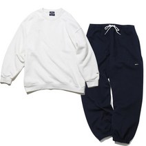 NAUTICA 크루넥 맨투맨 남성 캐주얼 츄리닝세트